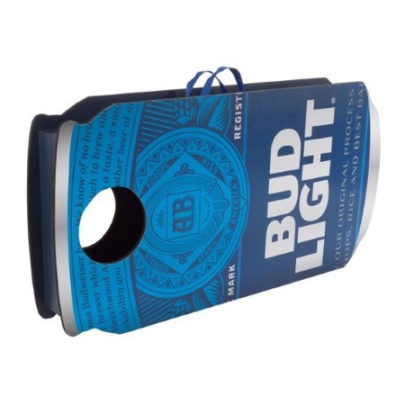 Toy Time Bud Light Cornhole Bean Bag Toss Game and 8 Bags 355953CQU